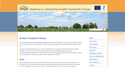 Desktop Screenshot of duque.eu